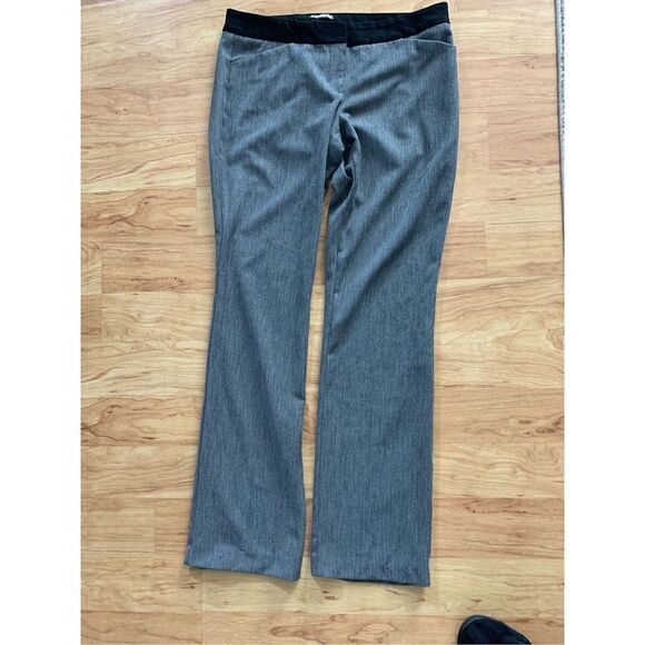 Express editors dresspants size 8r gray stretchy - Picture 1 of 5